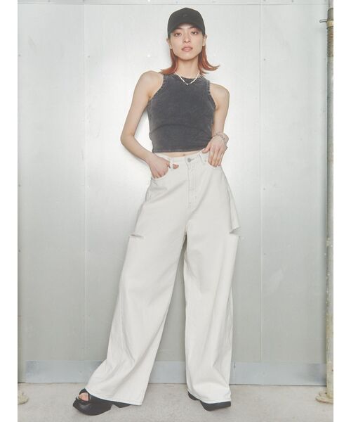 NEW ERA（ニューエラ）の「【ニューエラコラボ】ボックス E マークキャップ（キャップ・レディース・カーキ/ネイビー/ブラック・FREE）」の15枚目の写真