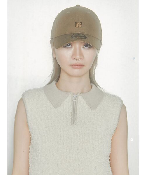 NEW ERA（ニューエラ）の「【ニューエラコラボ】ボックス E マークキャップ（キャップ・レディース・カーキ/ネイビー/ブラック・FREE）」の18枚目の写真
