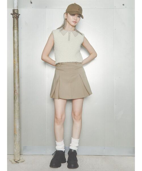 NEW ERA（ニューエラ）の「【ニューエラコラボ】ボックス E マークキャップ（キャップ・レディース・カーキ/ネイビー/ブラック・FREE）」の21枚目の写真