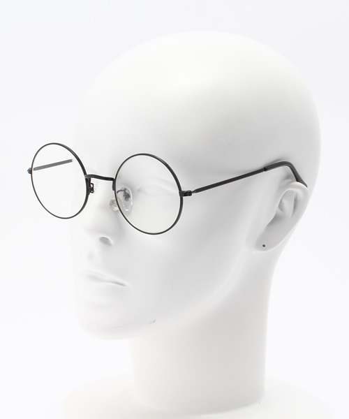 Lui's（ルイス）の「Lui's(ルイス) 伊達メガネ（メガネ・メンズ・ブラック/シルバー・FREE）」の5枚目の写真
