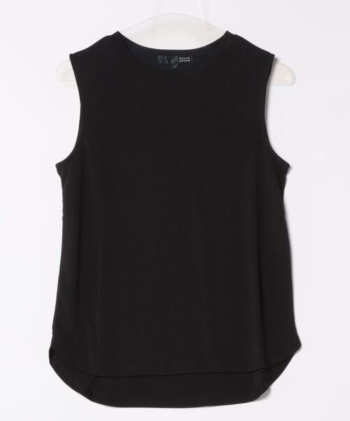 Sugar spoon（シュガースプーン）の「・SUGAR　SPOON【ラッシュガード】ノースリーブ（Tシャツ/カットソー・レディース・ブラック/グレイッシュベージュ/オフホワイト/チャコールグレー・FREE）」の5枚目の写真