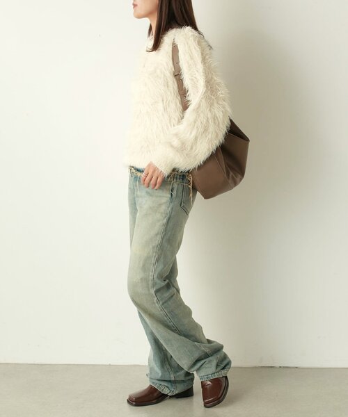 Lui's（ルイス）の「シャギーニット（ニット/セーター）」 - WEAR