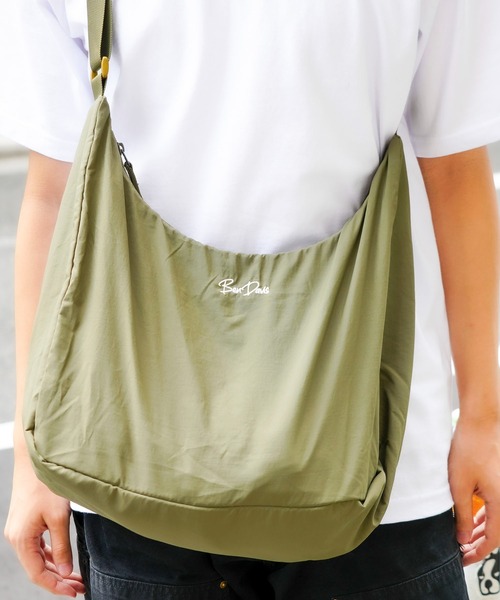 BEN DAVIS(ベンデイビス)の「【BEN DAVIS/ベンデイビス】ナイロンショルダーバッグ BDW-8365(バックパック/リュック・メンズ・ベージュ/オフホワイト/ブラック/カーキ・FREE)」の10枚目の写真