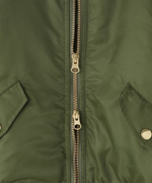 LOWRYS FARM(ローリーズファーム)の「MA-1 145157(MA-1・キッズ・ブラック/カーキ・130cm/140cm/150cm/110cm/120cm)」の15枚目の写真