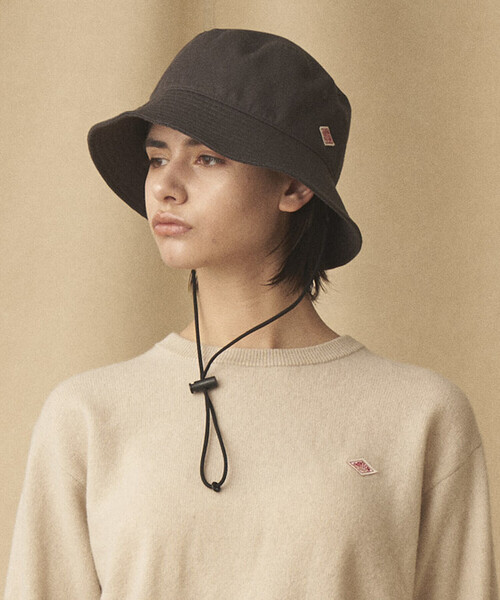 DANTON（ダントン）の「DANTON | ポリエステルサージ バケットハット（ハット・レディース・ダークグリーン/ブラウン/チャコール/ブラック・F）」の14枚目の写真