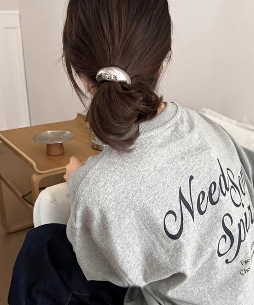 E&C closet…（イーアンドシークローゼット）の「ワイドメタルヘアゴム（ヘアゴム・レディース・シルバー/ゴールド・FREE）」の19枚目の写真