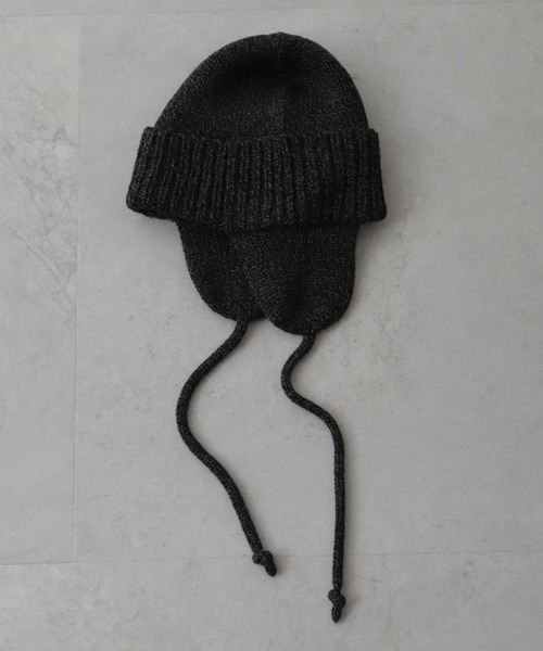 RACAL（ラカル）の「RACAL/別注 Ear Knit Watch（ニットキャップ/ビーニー・メンズ・ブラック/ホワイト/ブラウン/レッド・FREE）」の14枚目の写真