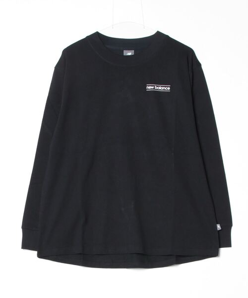 NEW BALANCE(ニューバランス)の「ニューバランス New Balance ロングスリーブTシャツ_リラックスドシステムグラフィック(Tシャツ/カットソー・レディース・ホワイト/ブラック/ライラック・S/M/L/XL)」の3枚目の写真