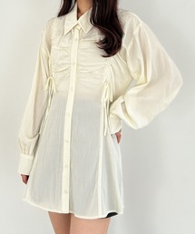 Heather（ヘザー）の「ドロストリボンチュニックシャツ　148934（シャツ/ブラウス）」