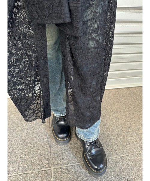 EGOIST(エゴイスト)の「レースシャツライクロングスカート(スカート・レディース・ブラック・FREE)」の10枚目の写真