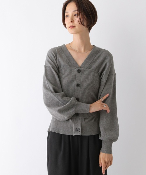 セール】12ゲージベアセットカーディガン 141595（カーディガン/ボレロ