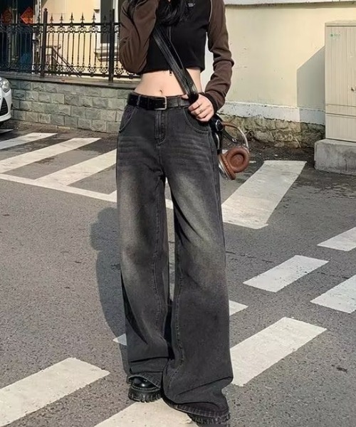 YARDSALE ワイドデニムパンツ S ブラック YARDSALE ワイドデニムパンツ S ブラック yardsale(ヤードセール