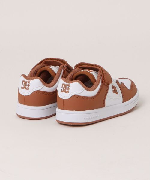 DC SHOES（ディーシーシューズ）の「DC SHOES ディーシーシューズ MANTECA 4 V SN キッズスニーカー(ユースマンテカ4VSN)（スニーカー・キッズ・ホワイト系その他/ホワイト×ネイビー・17.0cm/18.0cm/19.0cm/20.0cm/21.0cm）」の3枚目の写真