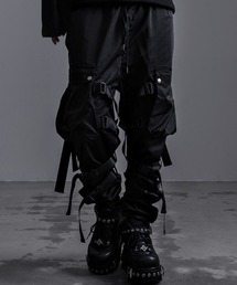 NOVESSEL | A'GEM/9 × .kom『NOVESSEL/ノベセル』ボンテージデザインカーゴパンツ(カーゴパンツ)