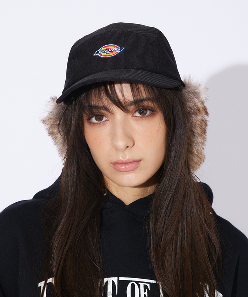 Dickies(ディッキーズ)の「【DICKIES/ディッキーズ】EX FUR EARMUFF JET CAP/耳当てファーキャップ(キャップ・メンズ・ブラック/ベージュ/カーキ/ダークオレンジ・フリー)」の2枚目の写真