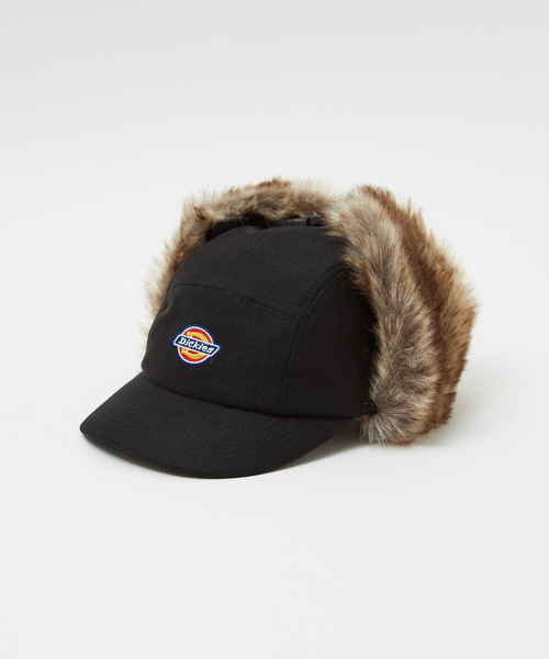 Dickies(ディッキーズ)の「【DICKIES/ディッキーズ】EX FUR EARMUFF JET CAP/耳当てファーキャップ(キャップ・メンズ・ブラック/ベージュ/カーキ/ダークオレンジ・フリー)」の6枚目の写真