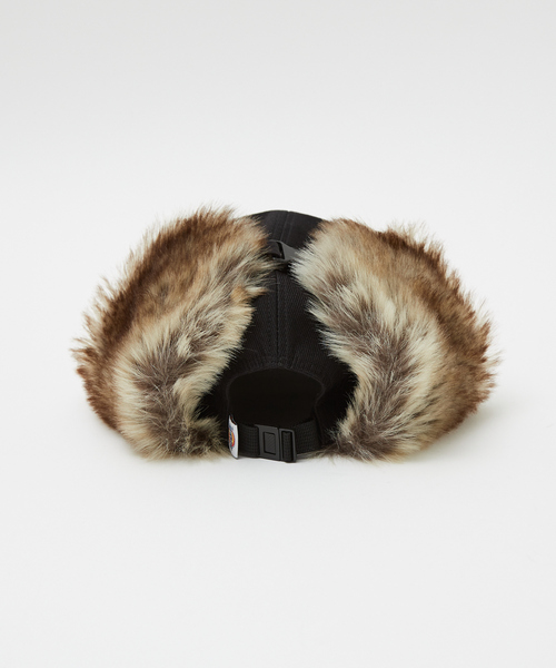 Dickies(ディッキーズ)の「【DICKIES/ディッキーズ】EX FUR EARMUFF JET CAP/耳当てファーキャップ(キャップ・メンズ・ブラック/ベージュ/カーキ/ダークオレンジ・フリー)」の9枚目の写真