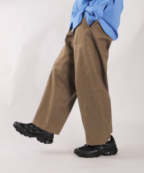 バルーンカラーデニムパンツ（デニムパンツ）｜1chaku.（イッチャク）