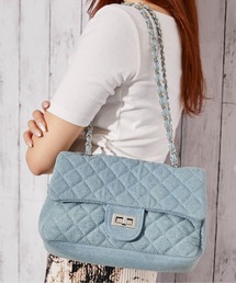 GORGE（ゴージ）の「《キルティング×チェーン》ルルナ2WAYショルダーBAG レディース 斜め掛け 春夏秋冬（ショルダーバッグ）」