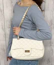 GORGE（ゴージ）の「《キルティング×チェーン》ルルナ2WAYショルダーBAG レディース 斜め掛け 春夏秋冬（ショルダーバッグ）」