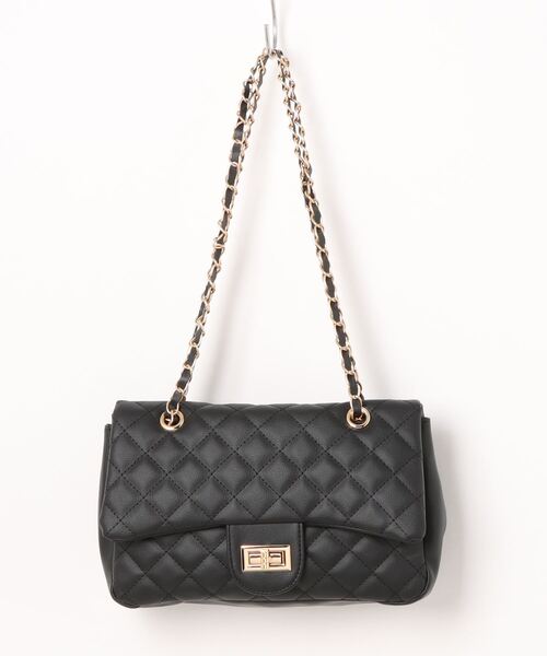 GORGE(ゴージ)の「《キルティング×チェーン》ルルナ2WAYショルダーBAG レディース 斜め掛け オールシーズン(ショルダーバッグ・レディース・ベージュ/ブラック/ライトピンク/アイボリー/ブルー・F)」の13枚目の写真