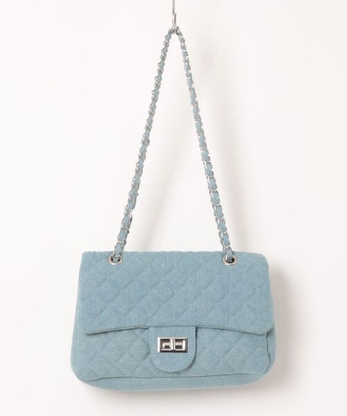 GORGE(ゴージ)の「《キルティング×チェーン》ルルナ2WAYショルダーBAG レディース 斜め掛け オールシーズン(ショルダーバッグ・レディース・ベージュ/ブラック/ライトピンク/アイボリー/ブルー・F)」の15枚目の写真