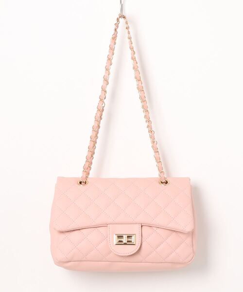 GORGE(ゴージ)の「《キルティング×チェーン》ルルナ2WAYショルダーBAG レディース 斜め掛け オールシーズン(ショルダーバッグ・レディース・ベージュ/ブラック/ライトピンク/アイボリー/ブルー・F)」の16枚目の写真