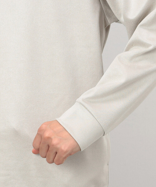 COMME CA ISM（コムサイズム）の「スエードタッチ ハーフジップ プルオーバー（Tシャツ/カットソー・メンズ・チャコール/グレー/ブルー・MEDIUM/LARGE）」の17枚目の写真