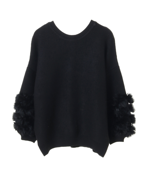 TRAZZO DONNA - 未使用★タグ付★TORRAZZO DONNA ニット シャツハイブリット 黒 優待価格[TORRAZZO DONNA]ハイブリットトップス | KOBUNSHA