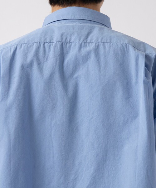 nanamica(ナナミカ)の「【nanamica / ナナミカ】Regular Collar Wind Shirt(テーラードジャケット・メンズ・サックスブルー/ホワイト・M/L)」の14枚目の写真