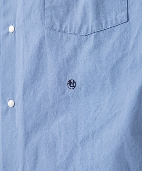 nanamica(ナナミカ)の「【nanamica / ナナミカ】Regular Collar Wind Shirt(テーラードジャケット・メンズ・サックスブルー/ホワイト・M/L)」の18枚目の写真