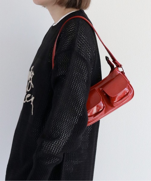 cepo（セポ）の「〈ZOZO限定カラーあり〉ワンショルダーバッグ（ショルダーバッグ・レディース・レッド/ブラック/シルバー・FREE）」の5枚目の写真