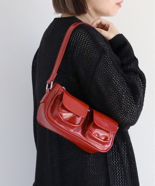 cepo（セポ）の「〈ZOZO限定カラーあり〉ワンショルダーバッグ（ショルダーバッグ・レディース・レッド/ブラック/シルバー・FREE）」の6枚目の写真