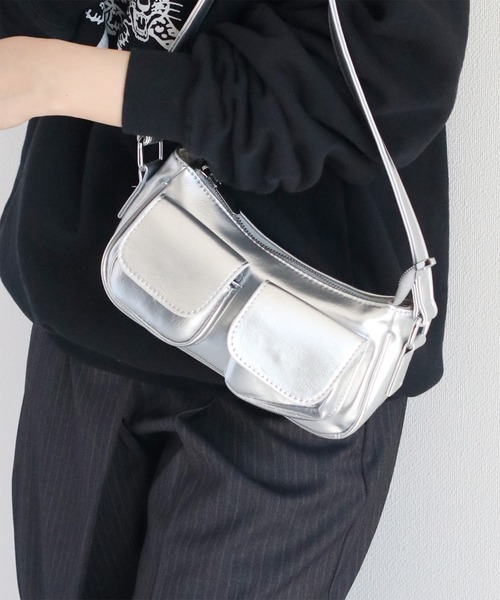 cepo（セポ）の「〈ZOZO限定カラーあり〉ワンショルダーバッグ（ショルダーバッグ・レディース・レッド/ブラック/シルバー・FREE）」の10枚目の写真