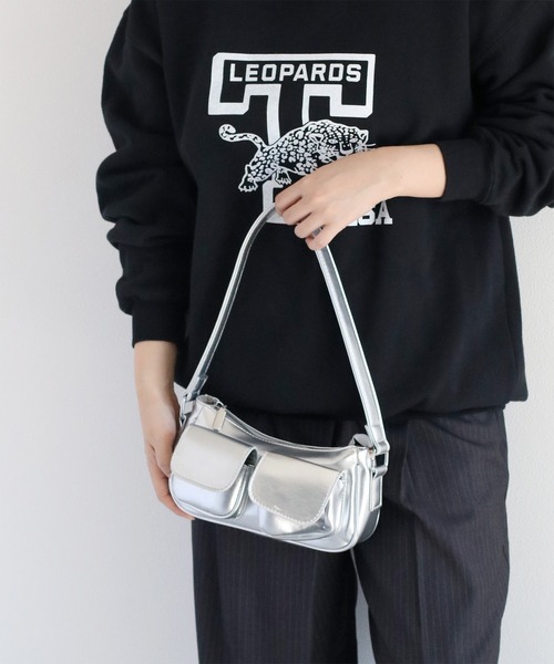 cepo（セポ）の「〈ZOZO限定カラーあり〉ワンショルダーバッグ（ショルダーバッグ・レディース・レッド/ブラック/シルバー・FREE）」の13枚目の写真