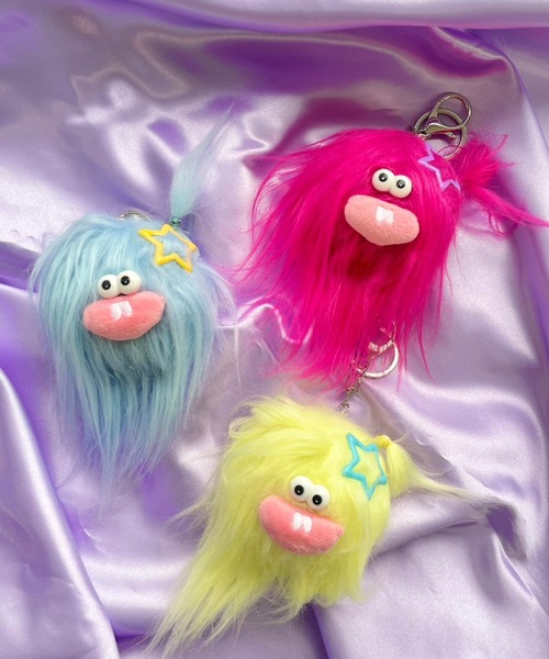 WEGO/プリティコギャルモンスターぬいぐるみキーホルダー