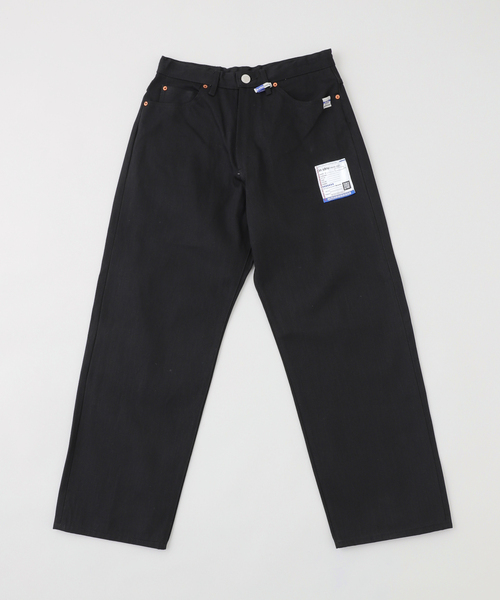 BAYCREW'S DEPO(ベイクルーズデポ)の「【IN STRU(MEN-TAL) / インストルメンタル】SELVAGE DENIM BAGGY PAN(デニムパンツ・メンズ・ブルー系その他/ブラック・48/46)」の1枚目の写真