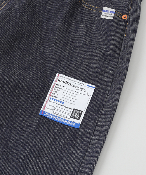 BAYCREW'S DEPO(ベイクルーズデポ)の「【IN STRU(MEN-TAL) / インストルメンタル】SELVAGE DENIM BAGGY PAN(デニムパンツ・メンズ・ブルー系その他/ブラック・48/46)」の10枚目の写真