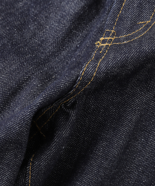 BAYCREW'S DEPO(ベイクルーズデポ)の「【IN STRU(MEN-TAL) / インストルメンタル】SELVAGE DENIM BAGGY PAN(デニムパンツ・メンズ・ブルー系その他/ブラック・48/46)」の3枚目の写真