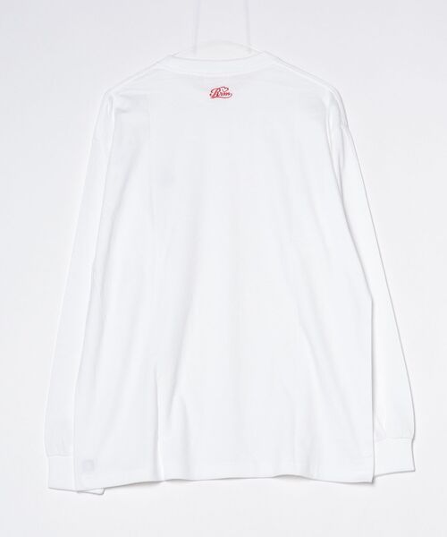 #Re:room（リルーム）の「ハートアイコンワッペンロングスリーブ（Tシャツ/カットソー・メンズ・ブラック/ホワイト・L-XL/M-L/S-M）」の3枚目の写真