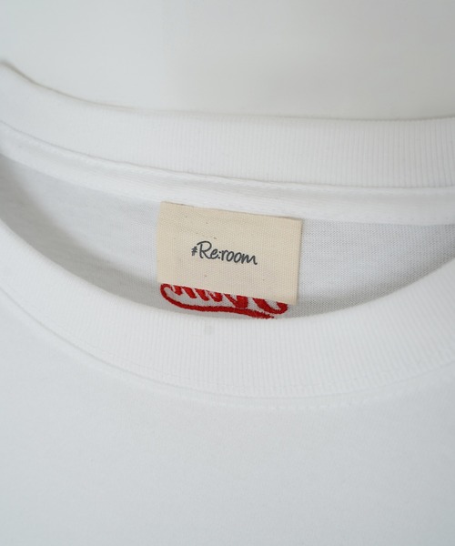 #Re:room（リルーム）の「ハートアイコンワッペンロングスリーブ（Tシャツ/カットソー・メンズ・ブラック/ホワイト・L-XL/M-L/S-M）」の14枚目の写真