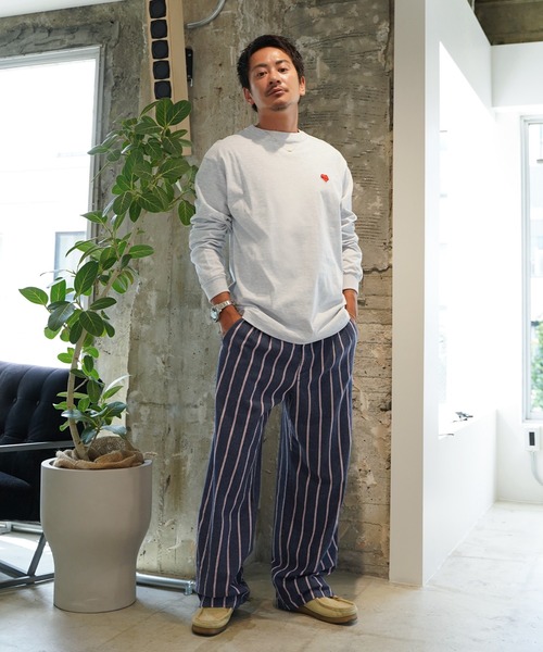 #Re:room（リルーム）の「ハートアイコンワッペンロングスリーブ（Tシャツ/カットソー・メンズ・ブラック/ホワイト・L-XL/M-L/S-M）」の20枚目の写真