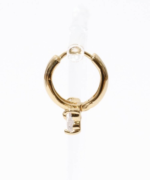 flower(フラワー)の「クリスタルリボンピアス(ピアス(片耳用)・レディース・シルバー/ゴールド・FREE)」の12枚目の写真