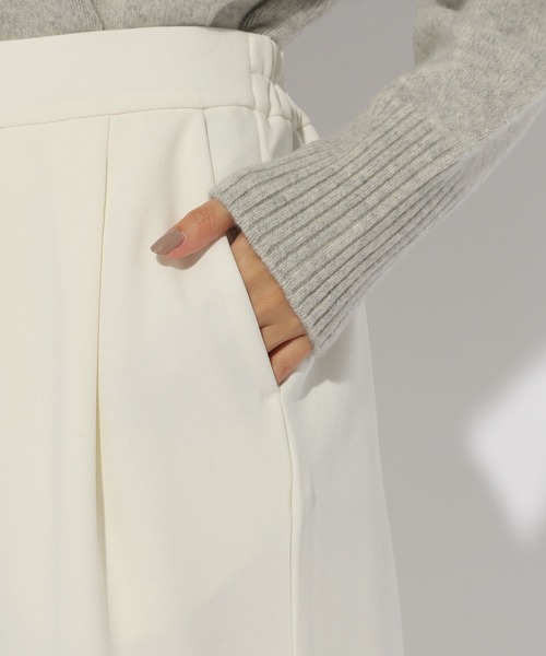 Elura（エルーラ）の「サマ見えあったかストレートパンツ＜低身長サイズあり＞/133697（その他パンツ・レディース・ホワイト/ブラック/ブラウン系その他4・SMALL/MEDIUM/LARGE/X-LARGE/FREE(S)）」の12枚目の写真