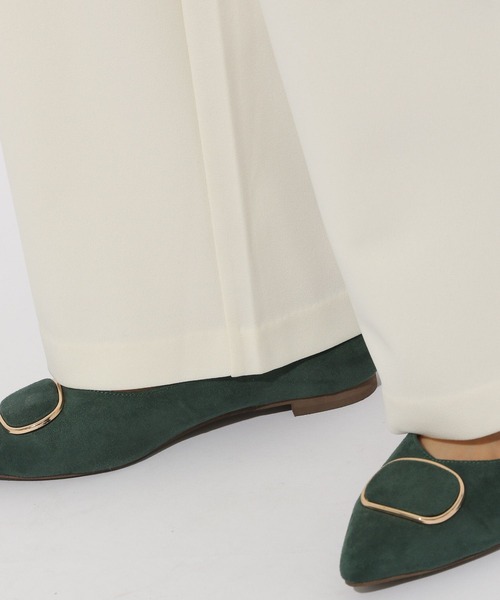 Elura（エルーラ）の「サマ見えあったかストレートパンツ＜低身長サイズあり＞/133697（その他パンツ・レディース・ホワイト/ブラック/ブラウン系その他4・SMALL/MEDIUM/LARGE/X-LARGE/FREE(S)）」の13枚目の写真