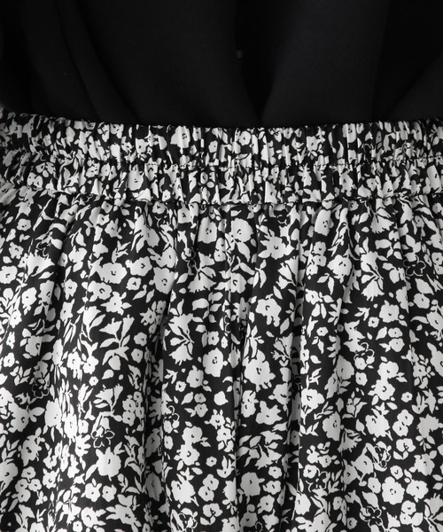 LEPSIM（レプシィム）の「花柄フレアスカート　211982（スカート・レディース・ブラウン/ホワイト×ブラック・FREE）」の18枚目の写真