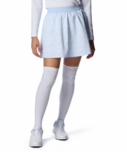 UNDER ARMOUR(アンダーアーマー)の「UAドライブ プリント スカート(ゴルフ/レディース)(スカート・レディース・ブルー系・XL/S/M/L)」の1枚目の写真