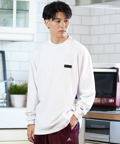 NEW ERA(ニューエラ)の「NEW ERA/ニューエラ ロンT/長袖Tシャツ バックプリント 14324692/14324693/14324694(Tシャツ/カットソー・メンズ・ベージュ/ホワイト/ブラック・M/L/XL/XXL)」の4枚目の写真