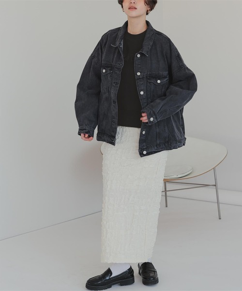 titivate(ティティベイト)の「ポンチコード刺繍プルオーバー(Tシャツ/カットソー・レディース・ブラック/ライトベージュ・FREE)」の19枚目の写真