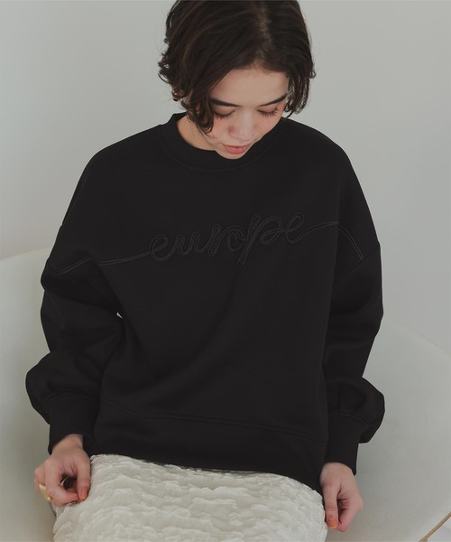 titivate(ティティベイト)の「ポンチコード刺繍プルオーバー(Tシャツ/カットソー・レディース・ブラック/ライトベージュ・FREE)」の12枚目の写真